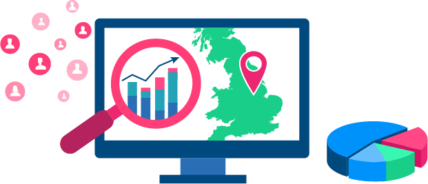 Data strategy illustration of analytics 